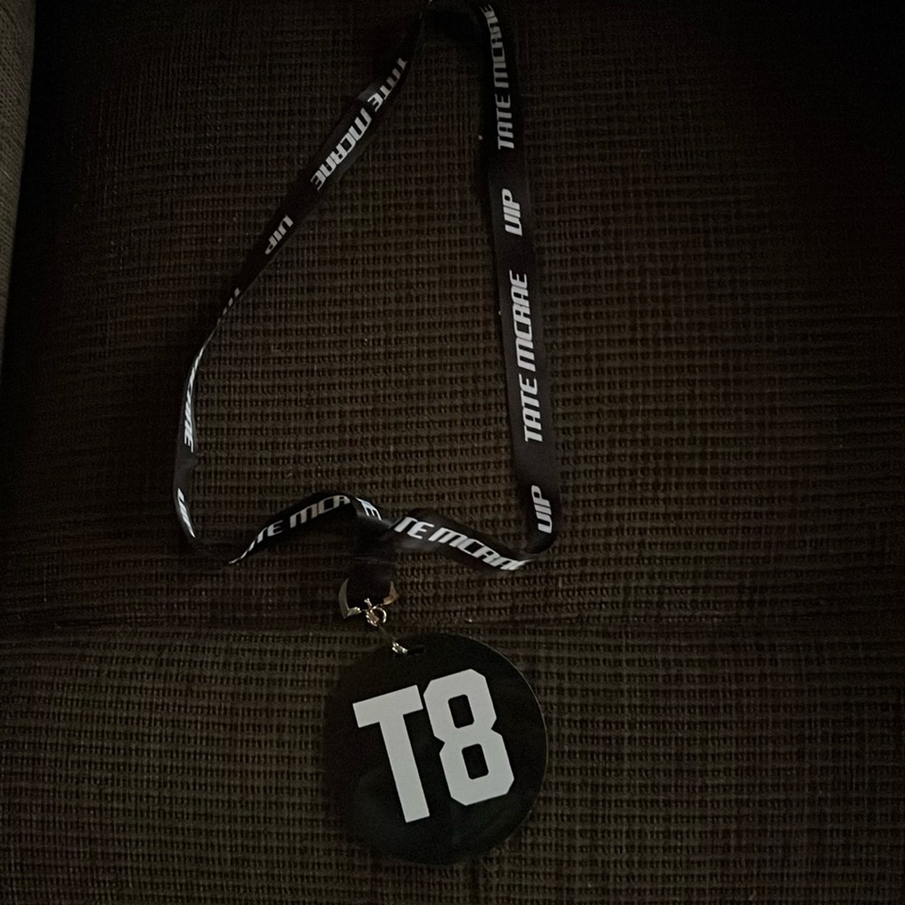 Tate McRae VIP Lanyard